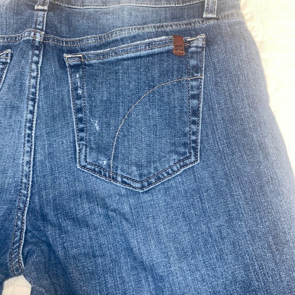 Joe's Jeans Women's Becky Distressed Denim Skinny Jeans - Picture 3 of 9